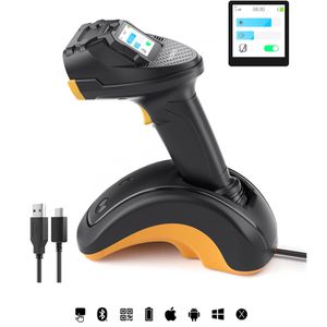 Barcode-Scanner Inateck PRO 8_black, kabellos