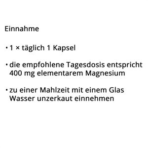 Produktbild für Magnesium natural-elements Oxid, 90 Kapseln