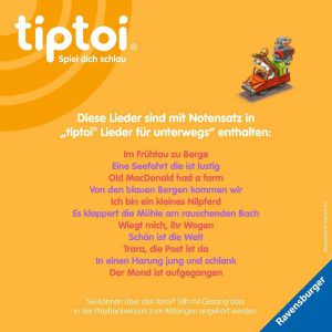 Produktbild für Spielbuch tiptoi 49258, Meine schönsten Lieder