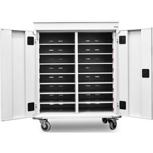 Produktbild für Laptopwagen Rotstahl 461884, grau