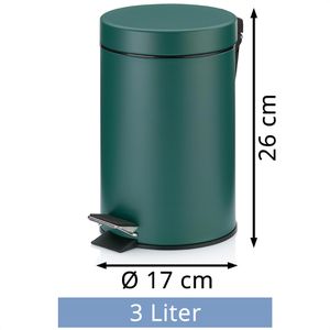 Produktbild für Mülleimer Kela Monaco, 24295, alpengrün