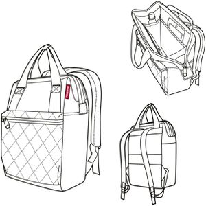 Produktbild für Rucksack Reisenthel Allrounder R, 39 cm, mit Laptopfach
