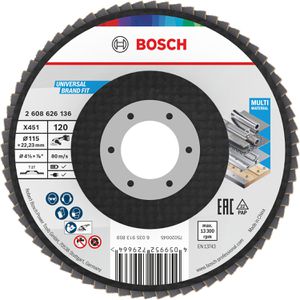 Fächerschleifscheibe Bosch X451, 2608626174