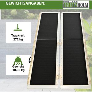 Produktbild für Auffahrrampe Trutzholm 37893, Rollstuhl-Rampe