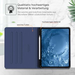 Produktbild für Tablet-Hülle Fintie Multi-Angle Viewing Case, blau