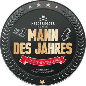 Marzipan Niederegger Mann des Jahres, Taler