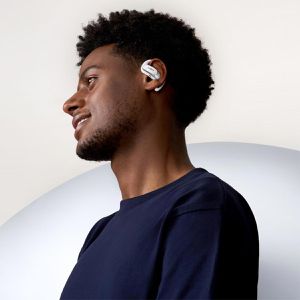 Produktbild für Kopfhörer Shokz OpenFit Air, weiß