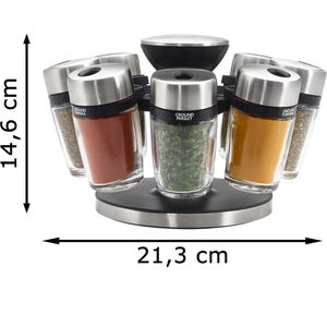 Produktbild für Gewürzkarussell Cole&amp;Mason H121807, drehbar, mit 1 Ebene