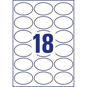 Produktbild für Universaletiketten Zweckform 5087, weiß