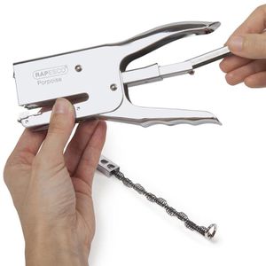 Produktbild für Heftzange RAPESCO R81000A3, Porpoise aus Metall, chrom