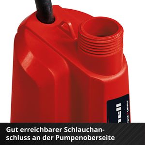 Produktbild für Klarwasserpumpe Einhell GE-SP 18 Li - Solo, Akku