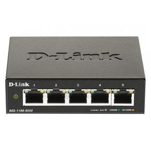 Produktbild für Switch D-Link Gigabit Smart, DGS-1100-05V2/E, managed