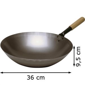 Produktbild für Wok Bartscher A105960, Ø 36cm