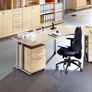 Produktbild für Rollcontainer Hammerbacher Solid TC20, aus Holz, ahorn