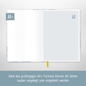 Produktbild für Notizbuch paper&amp;you Time to Grow, 7150-2, Karton Softcover