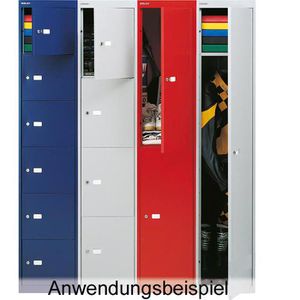 Produktbild für Spind Bisley CLK-121, weiß