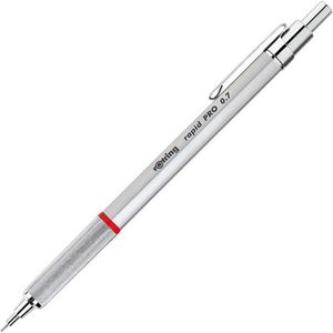 Druckbleistift Rotring rapid PRO S0914530, silber, Metall