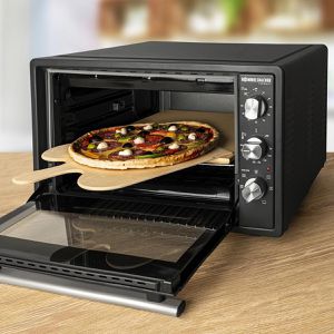 Produktbild für Pizzastein Rommelsbacher PS 16, Set, bis 300 °C, aus Schamotte