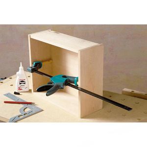 Produktbild für Einhandzwinge Wolfcraft 3021000, EHZ Easy 75-300