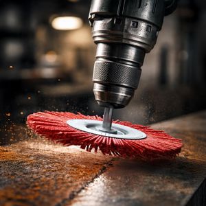 Produktbild für Drahtbürste PFERD-TOOLS grob 43740168, gewellt, Scheibenbürste