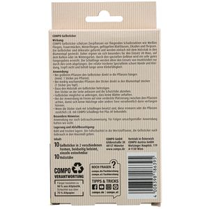 Produktbild für Gelbtafeln Compo Bio Gelbsticker Dekor, Set, zum Stecken