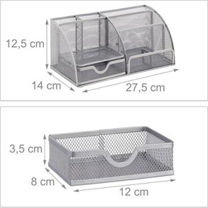 Produktbild für Schreibtisch-Organizer Relaxdays 1002248155