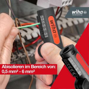 Produktbild für Abisolierwerkzeug Wiha 44242, Z74000106SB
