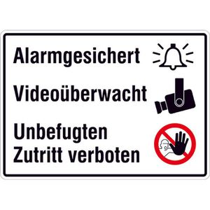 Produktbild für Hinweisschild SafetyMarking Aluminium