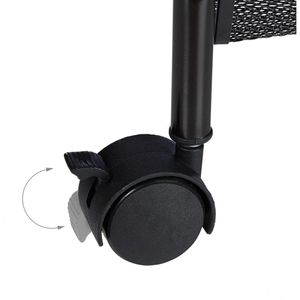 Produktbild für Küchenwagen Relaxdays 10021747, schwarz