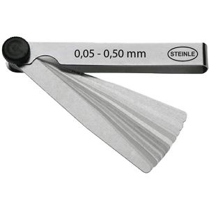 Produktbild für Fühlerlehre STEINLE 41010020, aus Federstahl, konisch