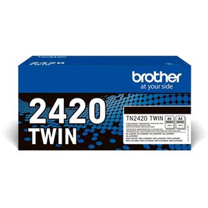 Produktbild für Toner Brother TN-2420 TWIN Doppelpack