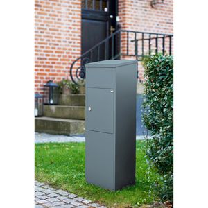 Produktbild für Paketbriefkasten Allux 600 Parcel RS, anthrazit