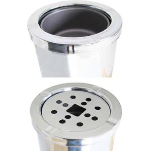 Produktbild für Aschenbecher Böttcher-AG aus Edelstahl