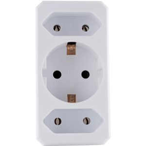 Produktbild für Steckdosenadapter REV-Ritter weiß