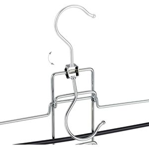 Produktbild für Hosenbügel Relaxdays 100294280, aus Metall