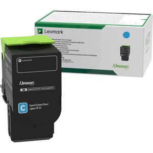 Toner Lexmark 78C2XC0 Prebate, cyan