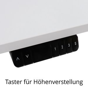 Produktbild für Schreibtisch Böttcher-AG Base Lite, graphit / silber