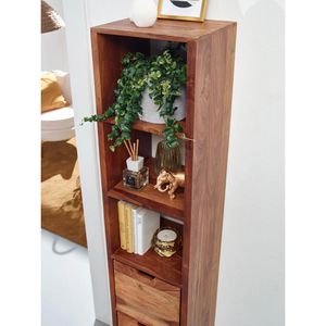 Produktbild für Wandregal Wohnling WL6.522, sheesham