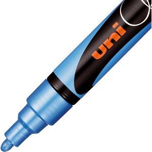Produktbild für Kreidestifte uni-ball chalk PWE-5M, metallic-blau