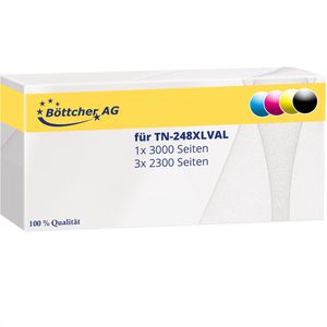 Produktbild für Toner Böttcher-AG für Brother TN-248XLVAL