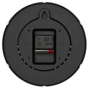 Produktbild für Wanduhr TFA 60.3550.02, Kunststoff, analog, Funkuhr