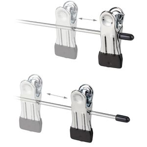 Produktbild für Hosenbügel Relaxdays 100294260, aus Metall