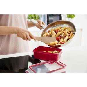 Produktbild für Mikrowellengeschirr Emsa Clip &amp; Micro, rot, aus Kunststoff