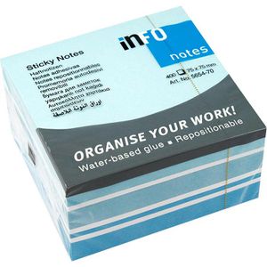 Haftnotizen Info Sticky Notes Cubes, 5654-70, bunt