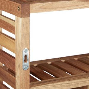 Produktbild für Badregal Relaxdays 10020647, aus Bambus, braun