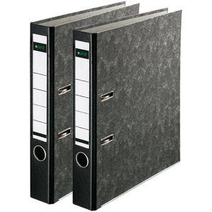 Produktbild für Rückenschilder Leitz 1643-10-85, grau