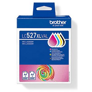 Produktbild für Tinte Brother LC-527XLVAL Value Pack