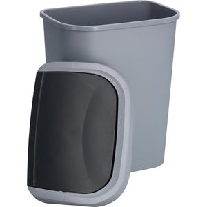 Produktbild für Mülleimer Curver Allibert Mistral Swing, hellgrau