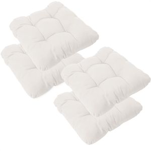 Stuhlkissen Zollner MADEIRA, creme, für Außen