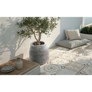Produktbild für Übertopf Ethick Boge TBO48, betongrau, Ø 46 x 47 cm
